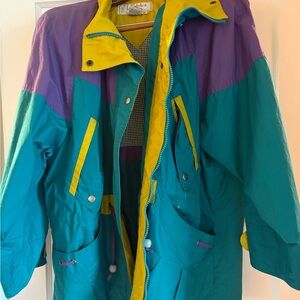 Colorful Windbreaker Jacket